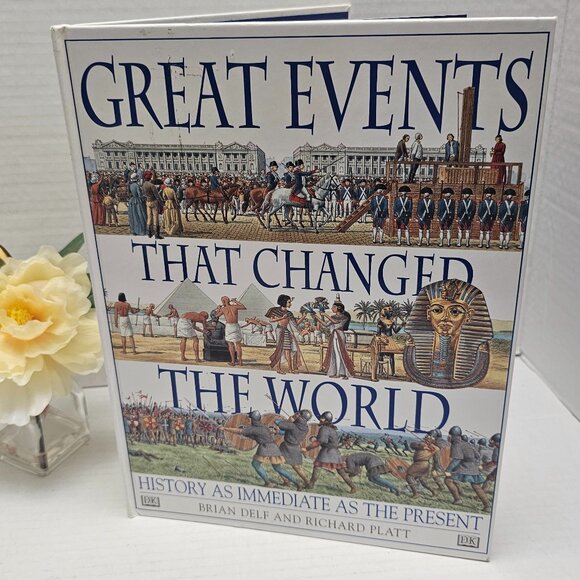 DK Great Events That Changed The World Hard Cover Book 1997 1st Edition - Picture 1 of 16